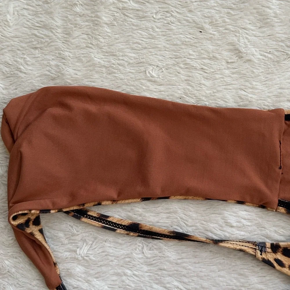 Monday Swimwear Barbados Leopard Bikini Bottom